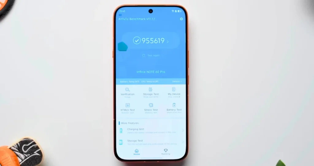Infinix Note 60 Pro BGMI Gaming Test Review