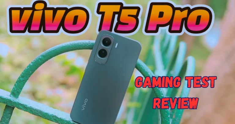 Vivo T5 Pro BGMI Gaming Test and Performance Review